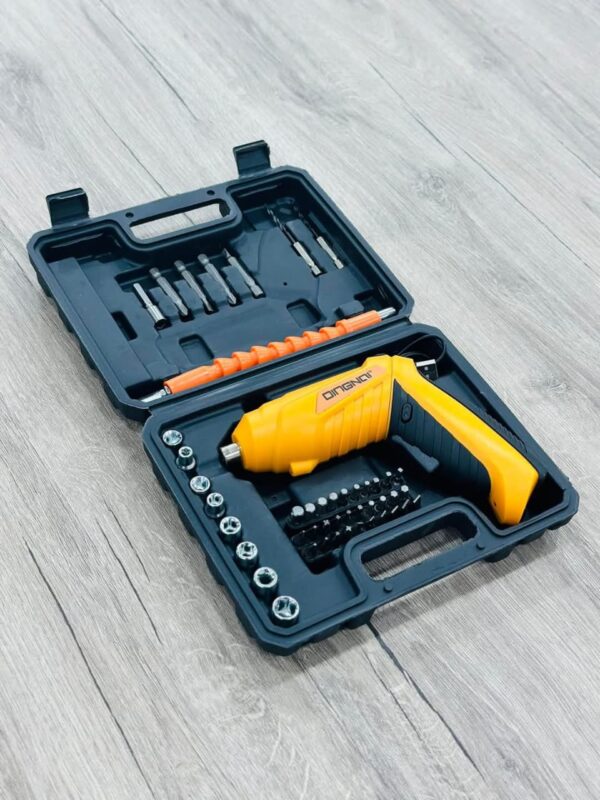 ⁦pack caisse aoutils 46 pcs+vissese 4v 47 pcs⁩ - الصورة ⁦3⁩