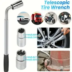 مفتاح فك العجلات 17/19/21/23