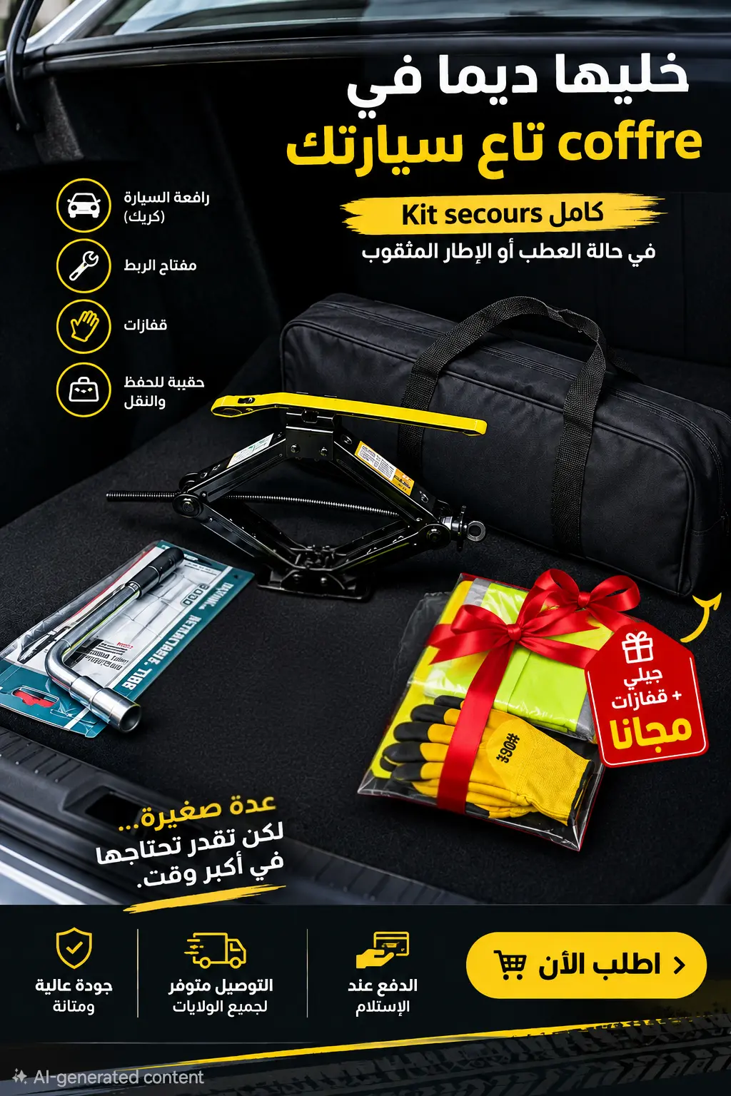 مجموعة الطوارئ للسيارات - الصورة 2